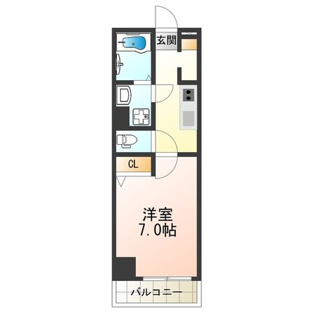 グランパシフィック阪南町の物件間取画像